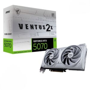 Msi Geforce Rtx 5070 12g Ventus 2x Oc White 12gb Gddr7 192 Bit Dlss 4 Beyaz Ekran Karti Control Resonant Hediyeli 1