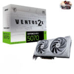Msi Geforce Rtx 5070 12g Ventus 2x Oc White 12gb Gddr7 192 Bit Dlss 4 Beyaz Ekran Kartı Control Resonant Hediyeli 1