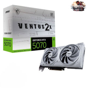 Msi Geforce Rtx 5070 12g Ventus 2x Oc White 12gb Gddr7 192 Bit Dlss 4 Beyaz Ekran Kartı Control Resonant Hediyeli 1