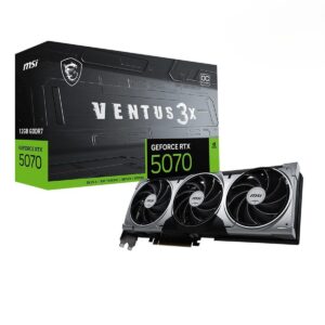 Msi Geforce Rtx 5070 12g Ventus 3x Oc 12gb Gddr7 192 Bit Dlss 4 Ekran Karti Control Resonant Hediyeli 1