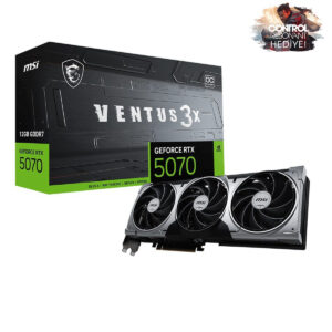 Msi Geforce Rtx 5070 12g Ventus 3x Oc 12gb Gddr7 192 Bit Dlss 4 Ekran Kartı Control Resonant Hediyeli 1