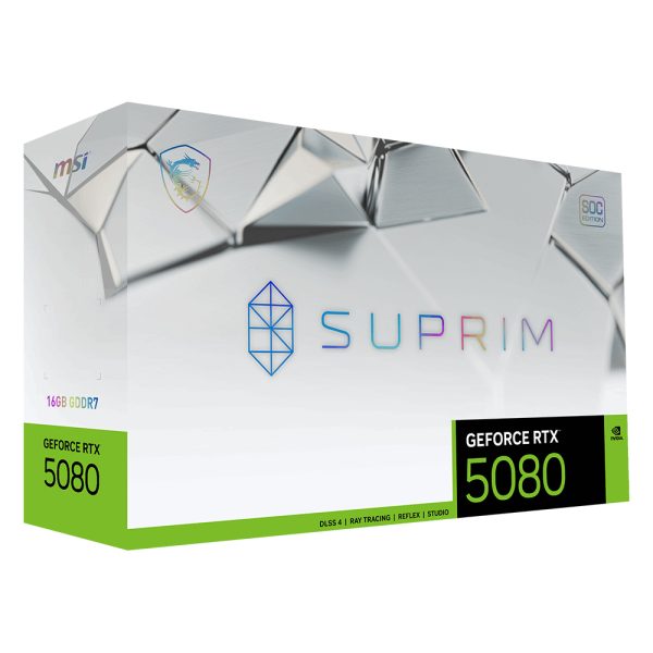 Msi Geforce Rtx 5080 16g Suprim Soc 16gb Gddr7 256 Bit Dlss 4 Ekran Karti Y13