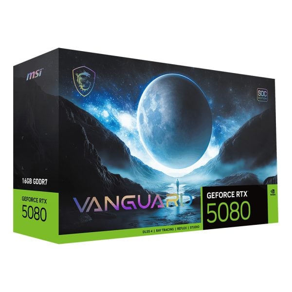 Msi Geforce Rtx 5080 16g Vanguard Soc 16gb Gddr7 256 Bit Dlss 4 Ekran Karti Y14