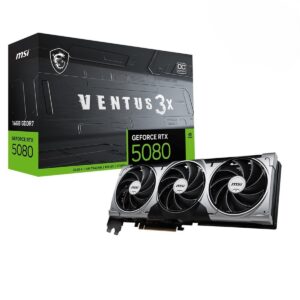 Msi Geforce Rtx 5080 16g Ventus 3x Oc 16gb Gddr7 256 Bit Dlss 4 Ekran Karti Control Resonant Hediyeli 1