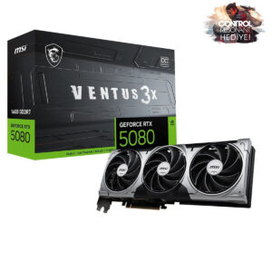 Msi Geforce Rtx 5080 16g Ventus 3x Oc 16gb Gddr7 256 Bit Dlss 4 Ekran Kartı Control Resonant Hediyeli 1