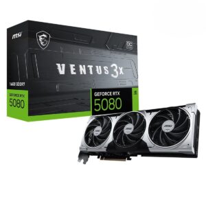 Msi Geforce Rtx 5080 16g Ventus 3x Oc Plus 16gb Gddr7 256 Bit Dlss 4 Ekran Karti Control Resonant Hediyeli 1