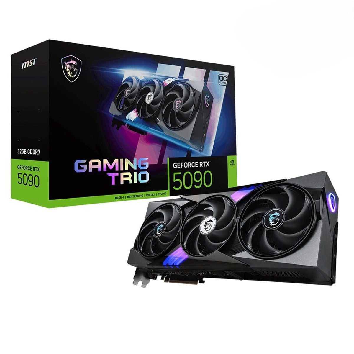 MSI GEFORCE RTX 5090 32G GAMING TRIO OC GeForce RTX™ 5090 32 GB Ekran Kartı