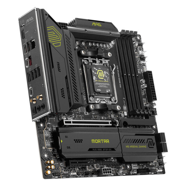 Msi Mag B850m Mortar Wifi 8200mhz (oc) Ddr5 Soket Am5 M.2 Hdmi Matx Anakart 3