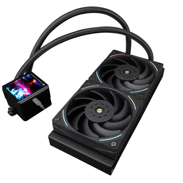 Thermalright Frozen Vision 240 Black 240mm Intel Amd Uyumlu Siyah Islemci Sivi Sogutucu 2 Yil Birebir Degisim Garantili 3