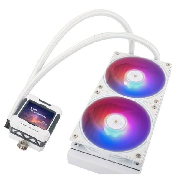 Thermalright Frozen Warframe 240 White Argb 240mm Intel Amd Uyumlu Beyaz Islemci Sivi Sogutucu 2 Yil Birebir Degisim Garantili 3