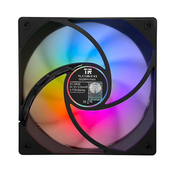 Thermalright Tl C12b S V3 Argb 120mm Siyah Kasa Fani Y2