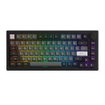 AKKO 5075B Plus Black - Silver V3 Cream Blue Pro Switch RGB Kablosuz Hotswap Mekanik Gaming Klavye