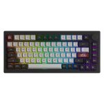 AKKO 5075B Plus Dracula Castle V3 Cream Yellow Pro Switch RGB Kablosuz Hotswap Mekanik Gaming Klavye