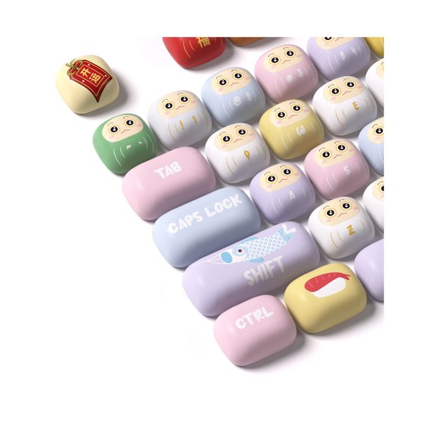 Akko Good Luck Charm Pbt 138 Adet Keycap Set 10