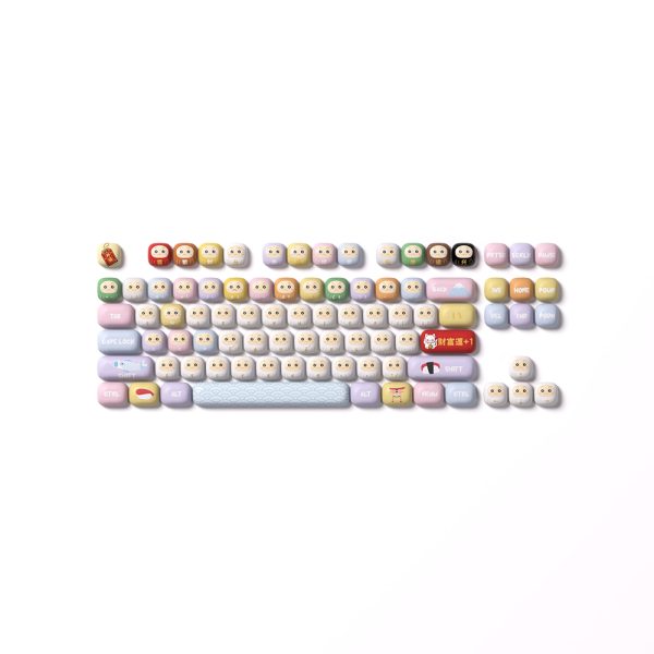 Akko Good Luck Charm Pbt 138 Adet Keycap Set 4
