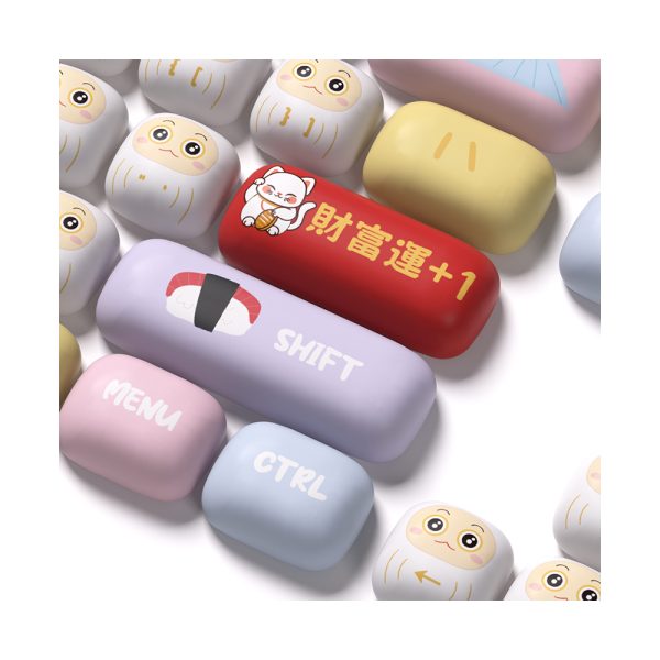 Akko Good Luck Charm Pbt 138 Adet Keycap Set 9
