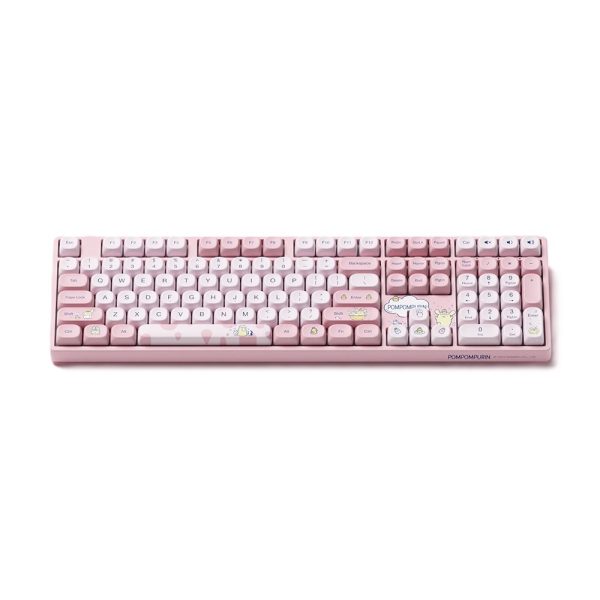 Akko Pompompurin 5108b Plus Rgb Kablosuz Hotswap Mekanik Pembe Gaming Klavye Y2