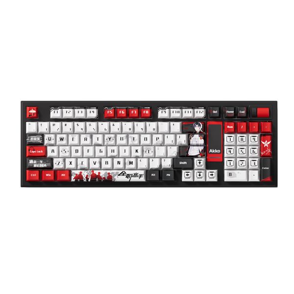 Akko The Kings Avatar 5098b Ye Xiu Rgb Kablosuz Hotswap Ingilizce Mekanik Gaming Klavye 3
