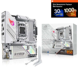 Asus Rog Strix B850 G Gaming Wifi 8000mhz (oc) Ddr5 Soket Am5 M.2 Hdmi Dp Matx Anakart 1