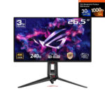 ASUS ROG Swift OLED PG27UCDM 26.5 inç 240Hz 0.03ms 4K UHD Adaptive Sync QD-OLED Pivot Gaming Monitör