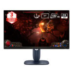 Dell Alienware AW2725DM 27 inç 180Hz 1ms 2K QHD Adaptive Sync Fast IPS Pivot Gaming Monitör - 3 Yıl Yerinde Servis Garantisi