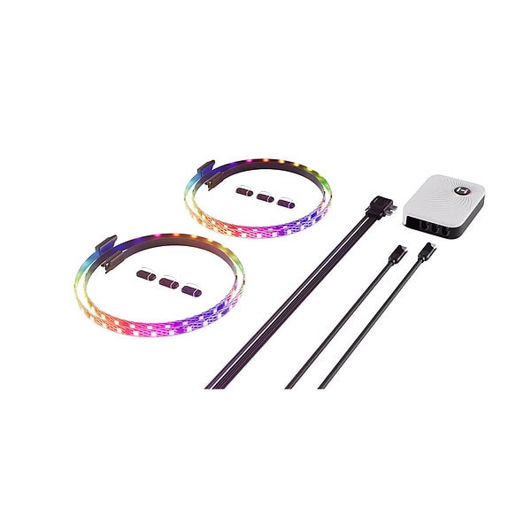 Hyte Ls30 Qrgb 330mm Led Serit 2li Paket Np50 Kontrolcu Acc Hyte Ls30 B 2np 2