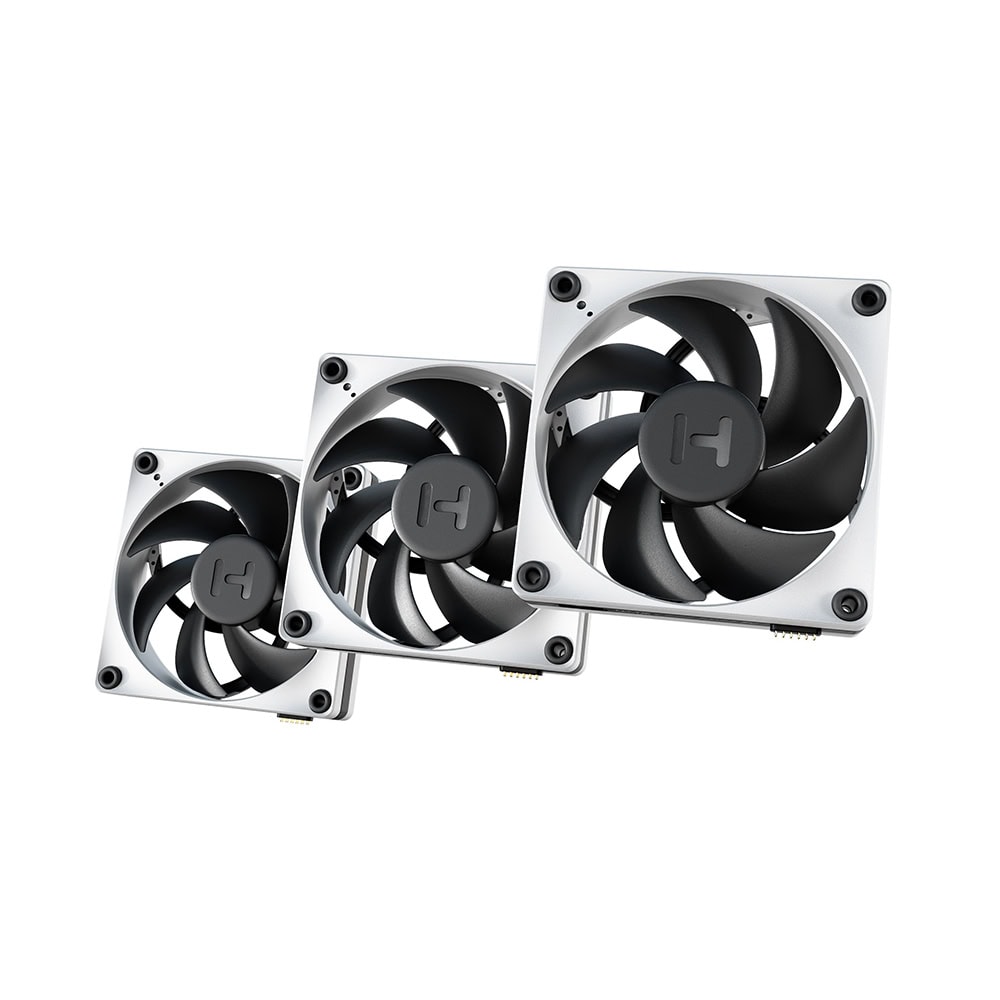 HYTE Thicc FP12 120mm  3’lü Kasa Fanı (FAN-HYTE-FP12-BW-3) – 2 Yıl Birebir Değişim Garantili