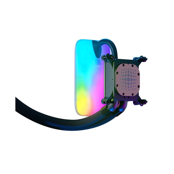 Hyte Thicc Q60 Qrgb Lcd 240mm Intel Amd Uyumlu Islemci Sivi Sogutucu Fan Hyte Q60 Bw 6