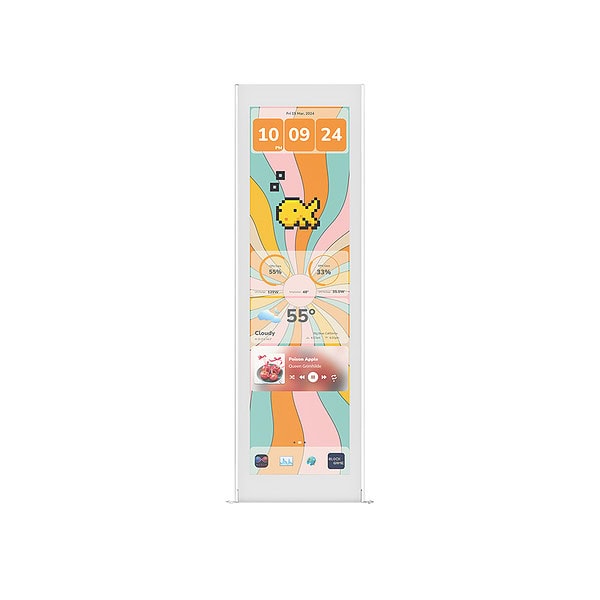 Hyte Y70 14 9 Inc Dokunmatik Infinite Display Lcd Beyaz Upgrade Kiti Acc Hyte Lk Y70ti Ww 1
