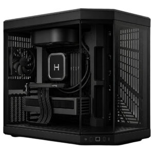 Hyte Y70 Pitch Black Temperli Cam Usb 3 2 E Atx Dual Chamber Mid Tower Gaming Kasa Cs Hyte Y70 B 2 Yil Birebir Degisim Garantili T2