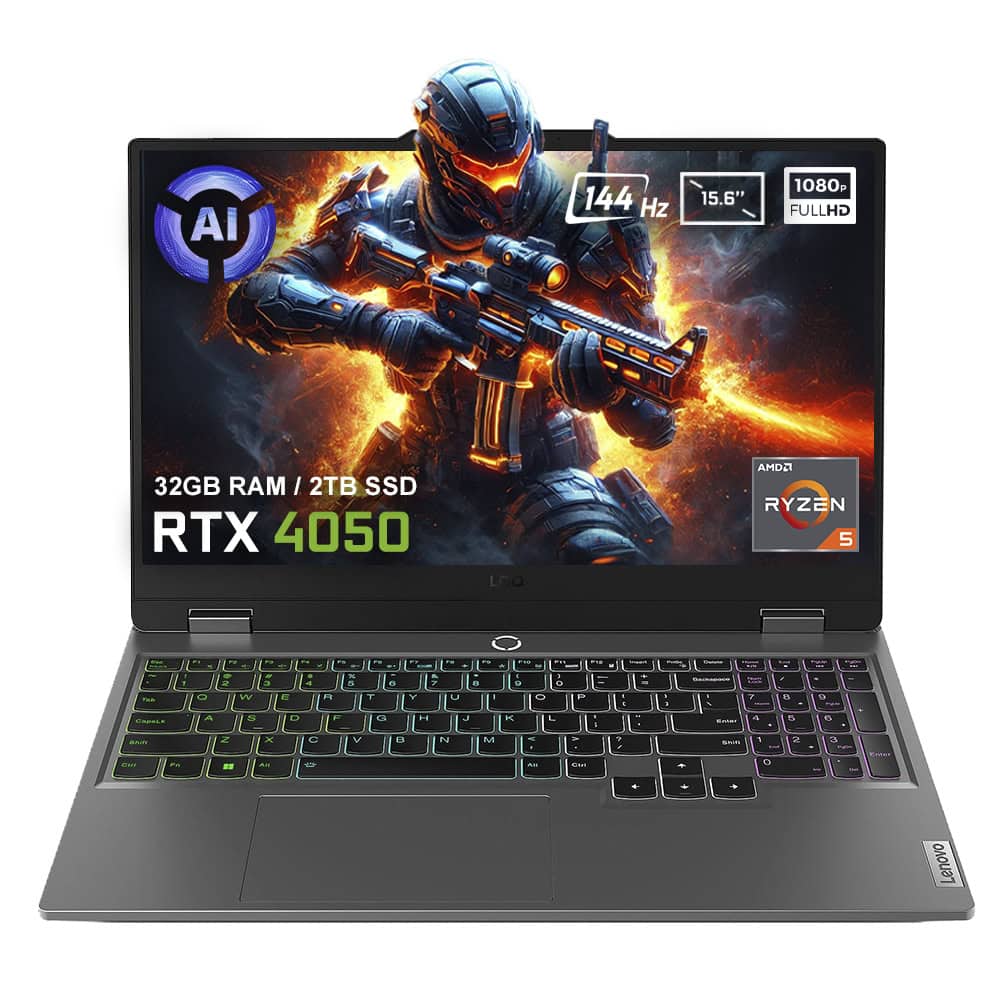 Lenovo Loq 15ahp9 83dx008dtrv4 Amd Ryzen 5 Ai 8645hs 32gb Ddr5 2tb Ssd Rtx4050 6gb 15 6 Inc 144hz Full Hd Freedos Gaming Laptop Yapay Zeka Destekli 1
