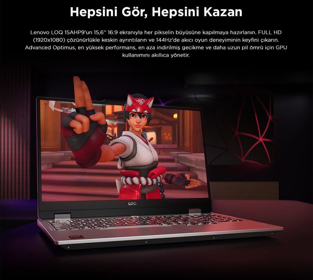 Lenovo Loq 15ahp9 83dx008dtrv4 Laptop H7