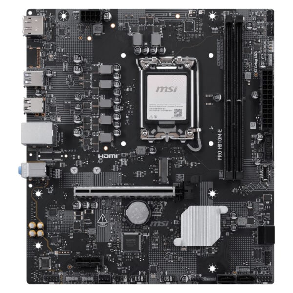 Msi Pro H810m E 7200mhz Oc Ddr5 Soket Lga1851 M 2 Hdmi Dp Matx Anakart Fc2
