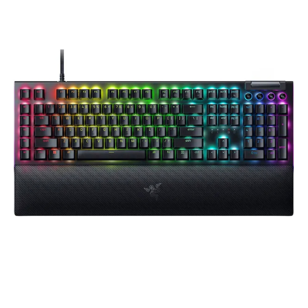 はちページ　razer Razer Blackwidow v4 Green Switch RGB Kablolu Türkçe Gaming Klavye