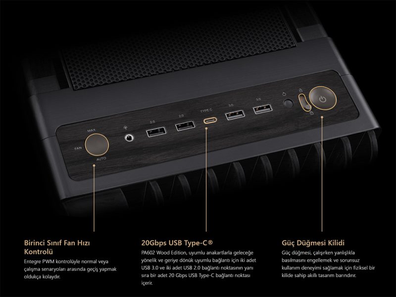 ASUS PROART PA602 Wood Metal Kasa h15