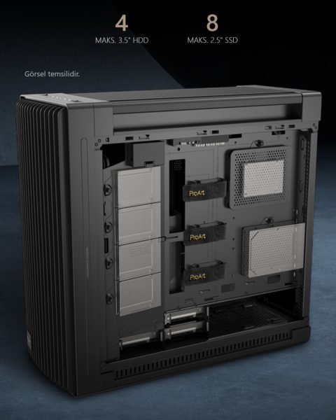 /ProArt PA602 Wood Edition - Metal Panel ASUS PROART PA602 Wood Edition Temperli Kasa h16