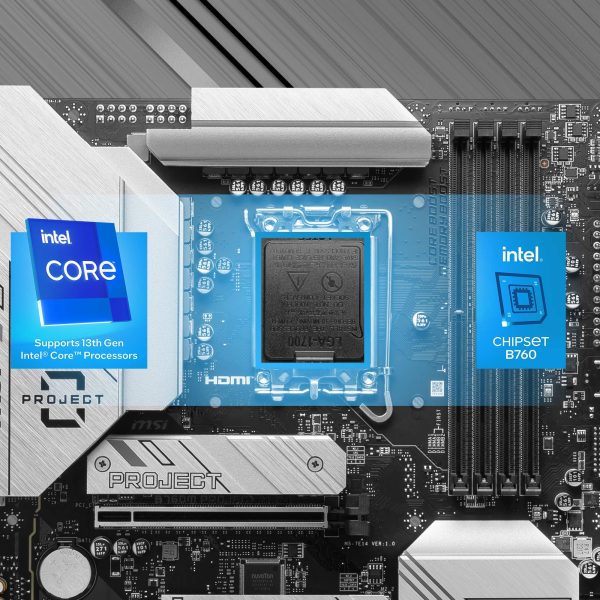 MSI B760M PROJECT ZERO Anakart h4