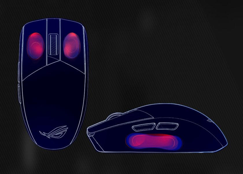 ASUS ROG Strix Impact III Wireless Beyaz Mouse h5