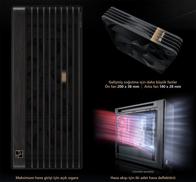 /ProArt PA602 Wood Edition - Metal Panel ASUS PROART PA602 Wood Edition Temperli Kasa h7