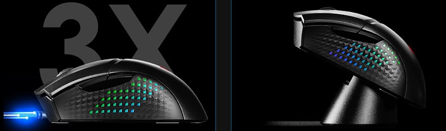 MSI Clutch GM51 Lightweight Wireless Mouse h8