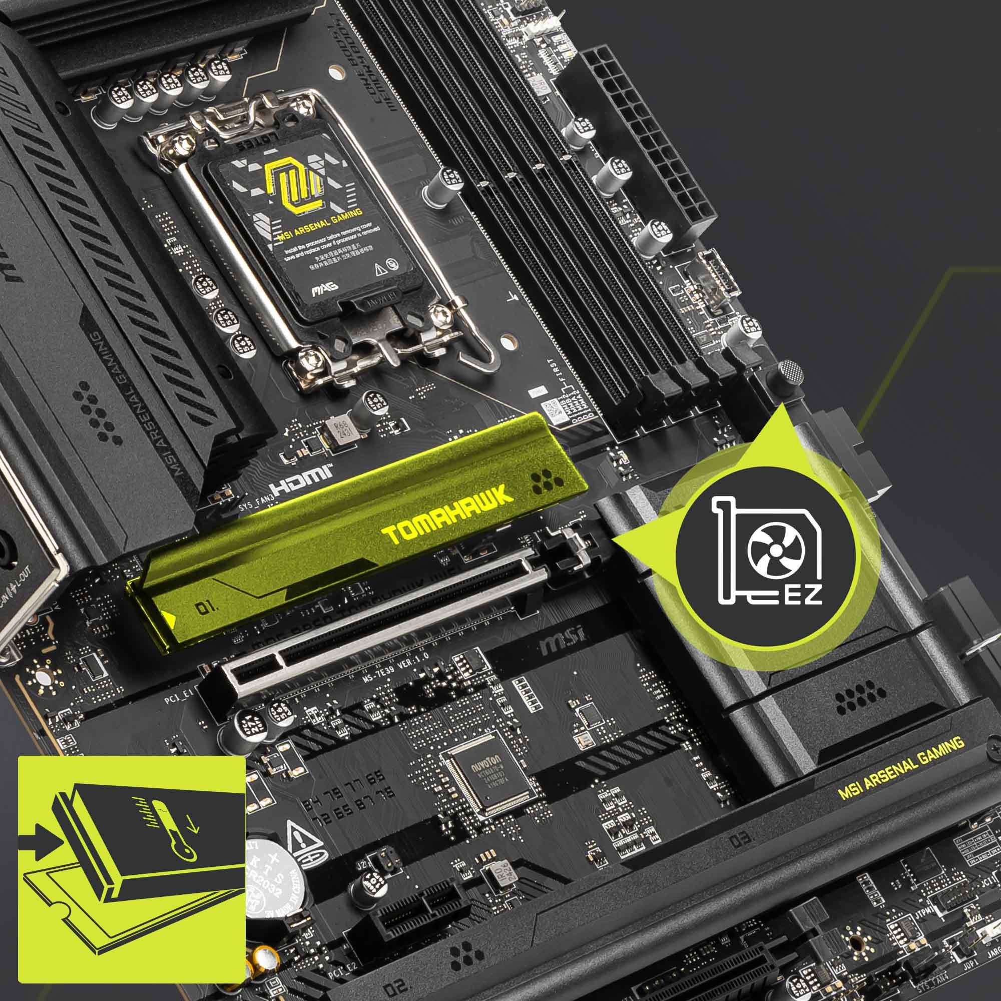 MSI MAG B860 TOMAHAWK WIFI Anakart h8