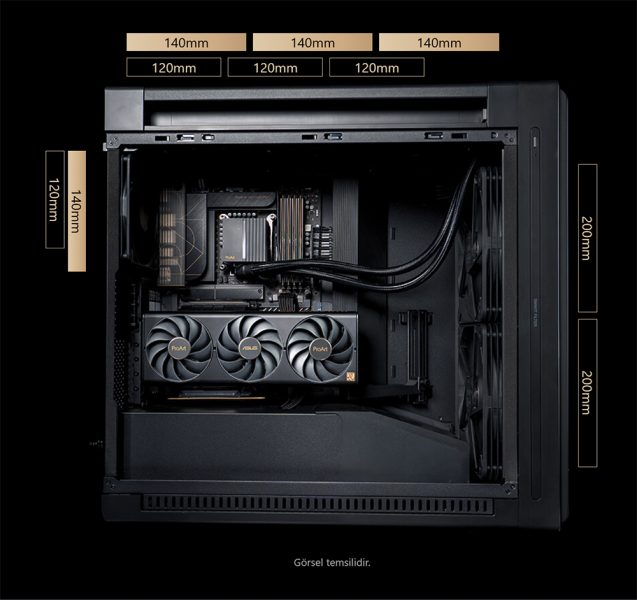 ASUS PROART PA602 Wood Metal Kasa h10