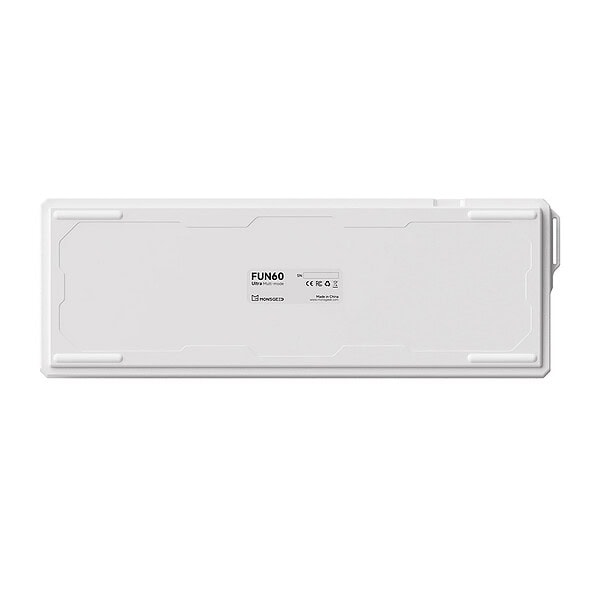 Akko Monsgeek Fun60 Ultra Shine Through White Tmr Hall Effect Manyetik Switch Argb Kablosuz Hotswap Mekanik Gaming Klavye 9