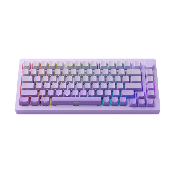 Akko Monsgeek M1w V3 He Sp Purple Gradiant Hall Effect Manyetik Switch Rgb Kablosuz Hotswap Mekanik Gaming Klavye Y2