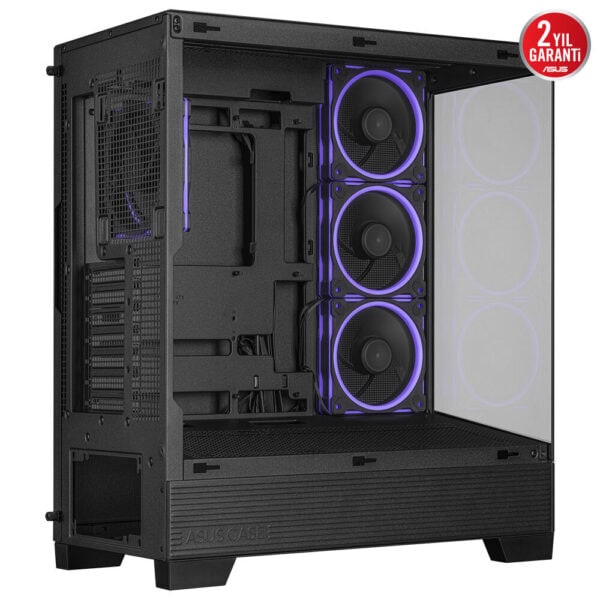 Asus A31 Plus Tg Argb Siyah Temperli Cam Usb 3 2 Mid Tower Matx Gaming Kasa 10