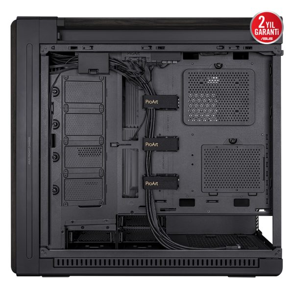 Asus Proart Pa602 Wood Edition Metal Panel Temperli Cam Usb 3 2 Mid Tower E Atx Kasa 11