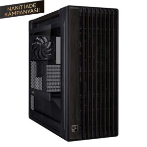 Asus Proart Pa602 Wood Edition Temperli Cam Usb 3.2 Mid Tower E Atx Siyah Kasa 1