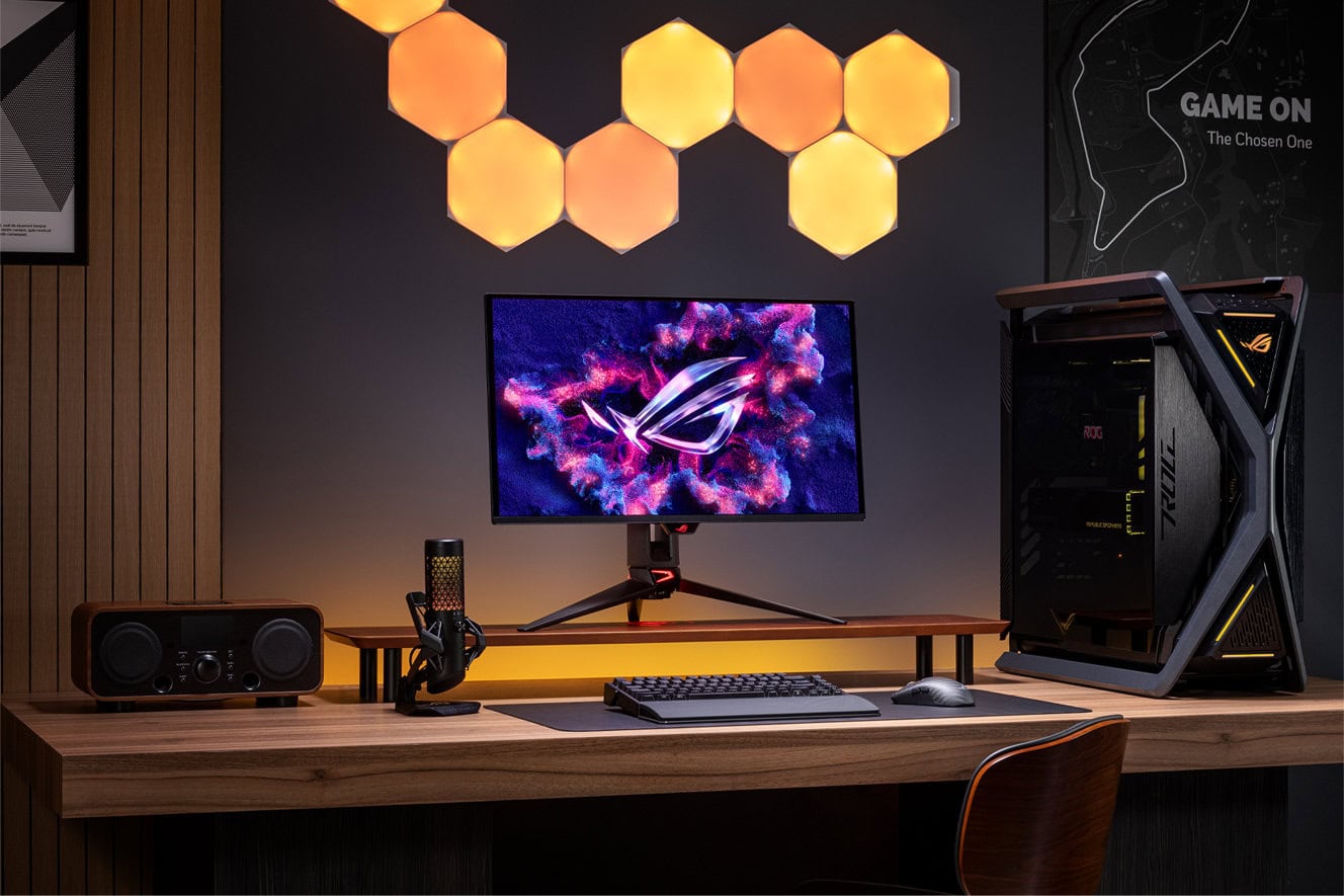 Asus asus-republic-of-gamers-dunyanin-ilk-27-4k-oled-oyun-monitoru-rog-swift-oled-pg27ucdmyi-piyasaya-sundu