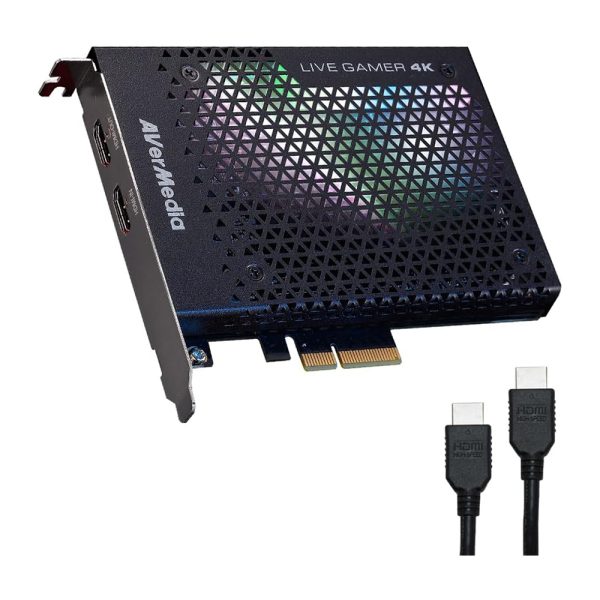 Avermedia Live Gamer 4k Gc573 2160p60 Hdr 1440p144 1080p240 Pci Express Gen 2 X4 Capture Card 3