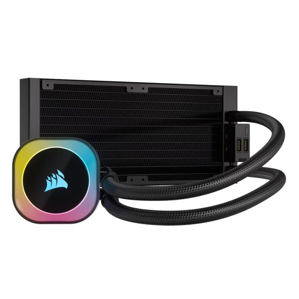Corsair Icue Link H100i Rgb 240mm Intel Amd Uyumlu Islemci Sivi Sogutucu Cw 9061001 Ww 2